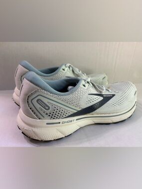 Brooks Ghost 14 Women 11 Shoes Light Blue Running Walking Gym Cushion Trainer